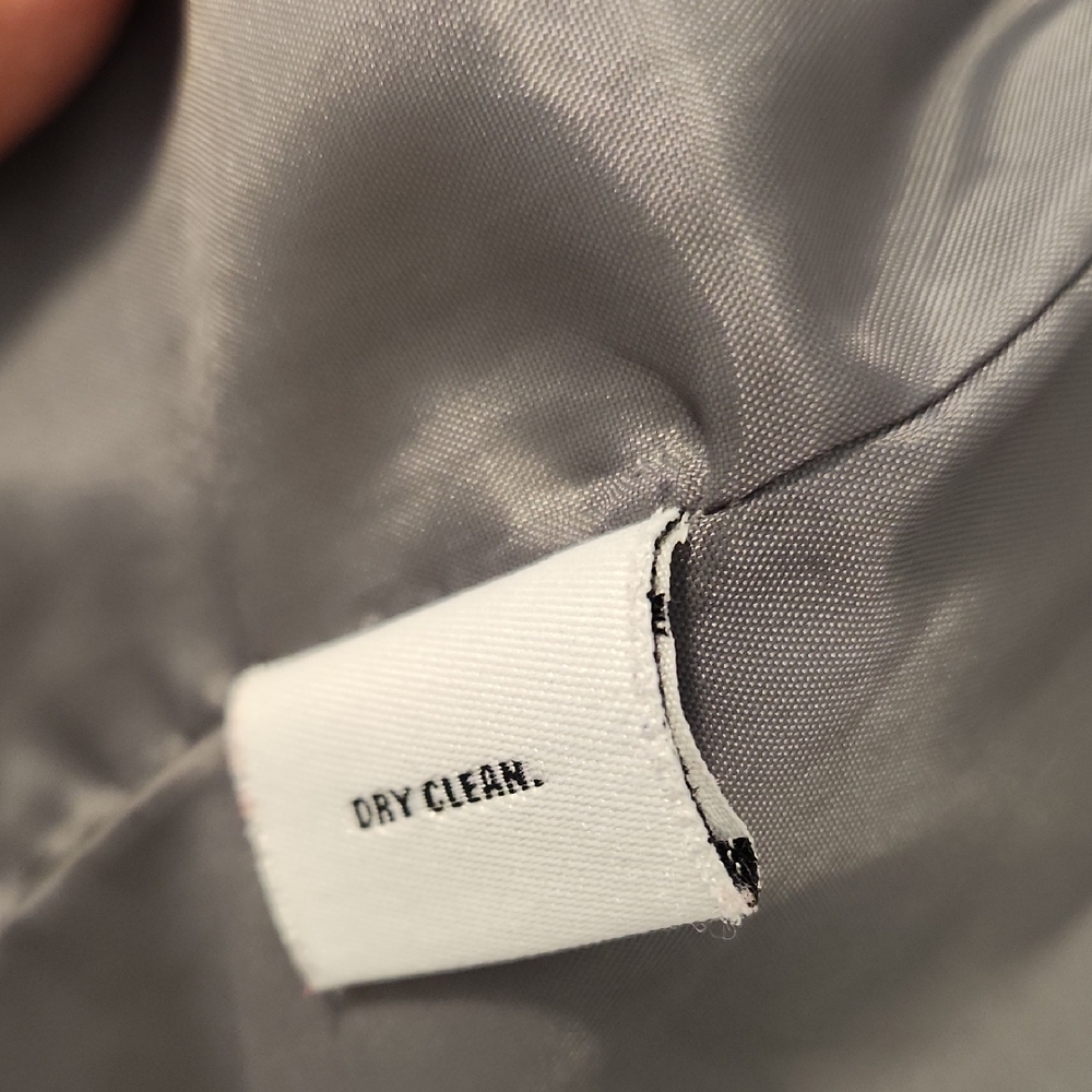 Style & Co Women’s Double‑Breasted Military Pea Coat – Light Gray‎ – Size XL - Picture 5 of 10